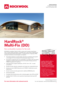 Hardrock Multi Fix DD Datasheet