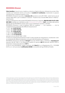 Voce di capitolato: Klimamat