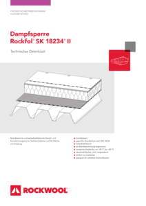 Datenblatt Rockfol SK 18234 II Dampfsperre