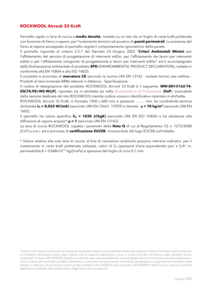 Voce di capitolato: Airrock 33 Kraft