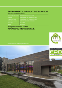 EPD Rockpanel Durable & A2
