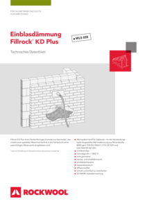 Datenblatt Fillrock KD Plus