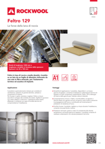 Scheda Tecnica: Feltro 129
