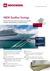 SeaRox facings brochure