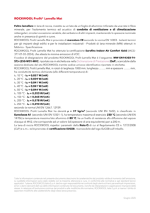 Voce di capitolato: Prolit Lamella Mat