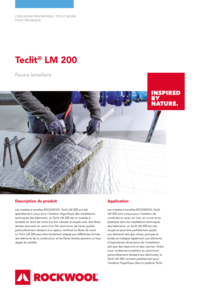 Fiche Technique Teclit LM 200