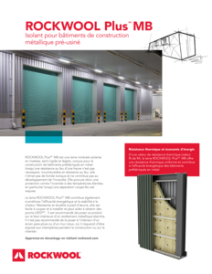 ROCKWOOL Plus MB info technique