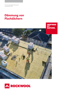 Broschüre Dämmung von Flachdächern
