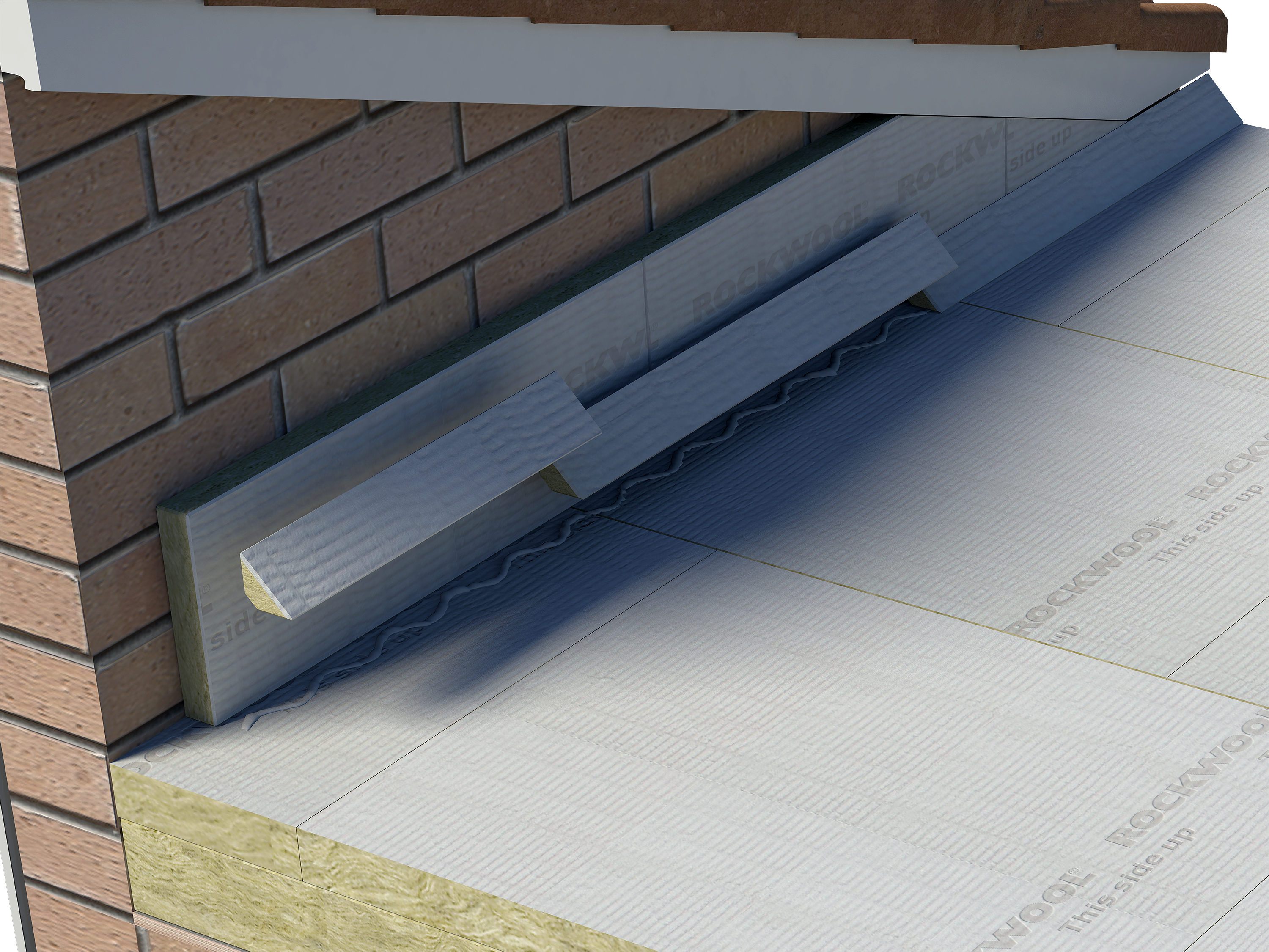 Flat Roof System - ANGLE FILLETS