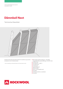 Datenblatt Dämmkeil Next