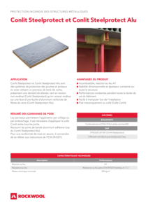 Fiche produit Conlit Steelprotect