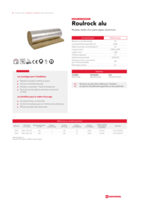 Fiche produit Roulrock alu