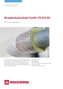 Datenblatt Brandschutzschale Conlit PS EIS 90 - Ausgabe Österreich