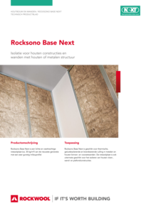 Technisch Productblad Rocksono Base Next