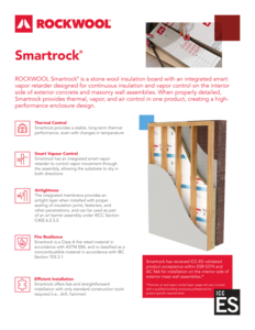 Smartrock features and benefits fact sheet