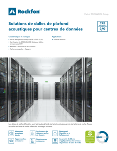 Rockfon Data Center Datasheet FR