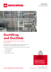 Ductwrap and Ductslab Datasheet