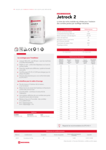 Fiche produit Jetrock 2