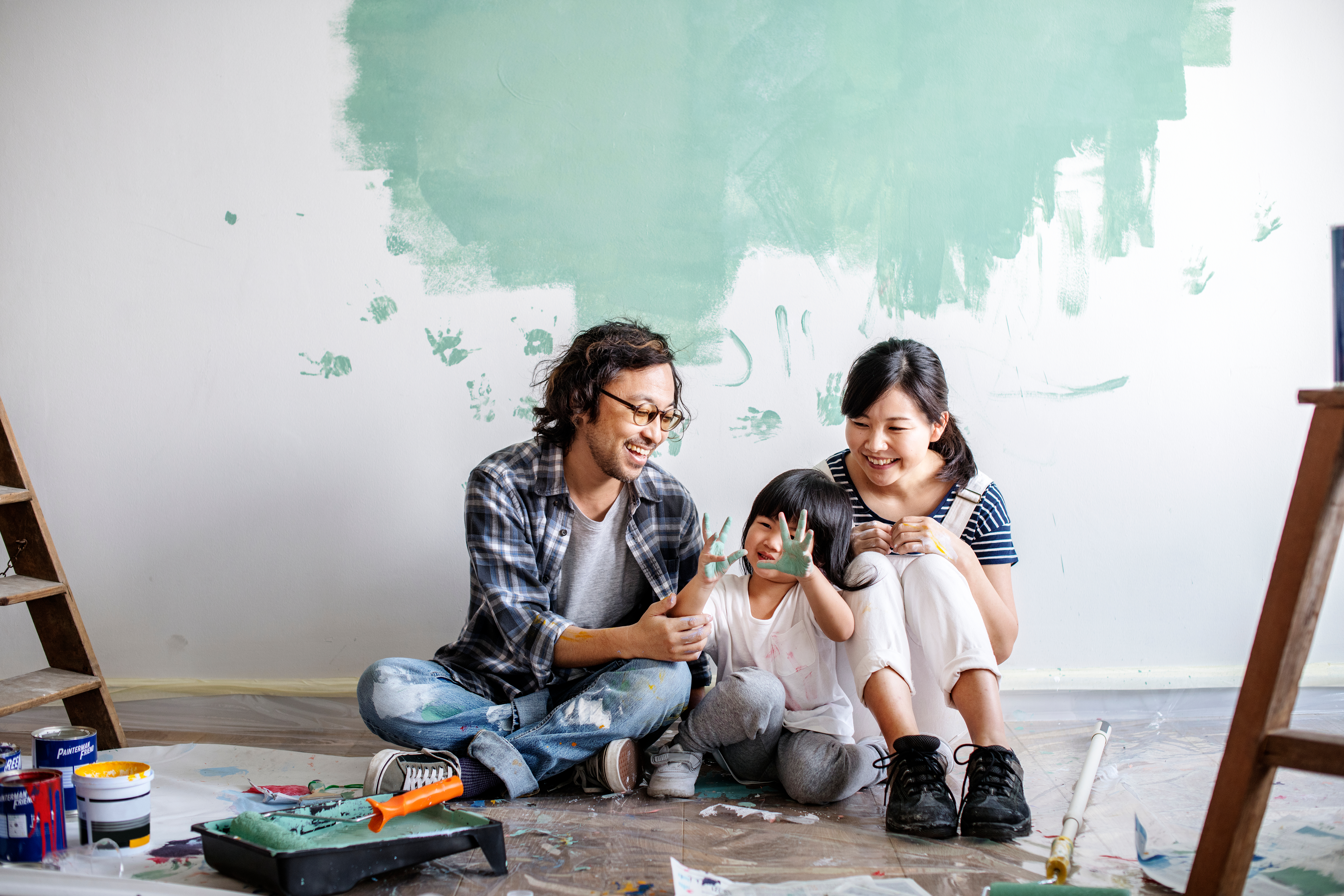 People, Humans, Painting, Indoor, Family, Home