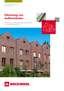 Broschüre Dämmung von Außenwänden