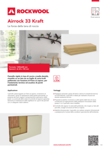 Scheda tecnica: Airrock 33 Kraft