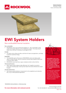 EWI System Holders Datasheet