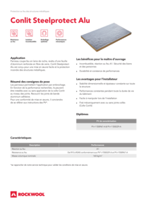 Fiche produit Conlit Steelprotect Alu
