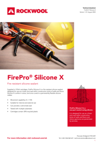FirePro Silicone X Datasheet