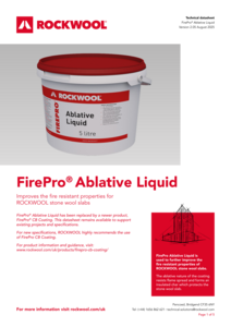 FirePro Ablative Liquid Datasheet