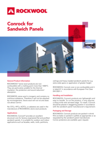 Conrock Product Data Sheet (SEA)