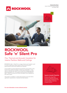 Safe  n  Silent Pro - Technical Datasheet (AU)