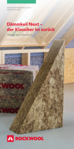 Broschüre Flyer Dämmkeil Next