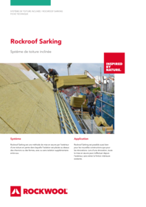 Fiche Technique  Rockroof Sarking 