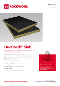 DuctRock Slab Datasheet