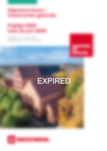 Prijslijst Algemene Bouw - Liste de prix Construction générale 2025