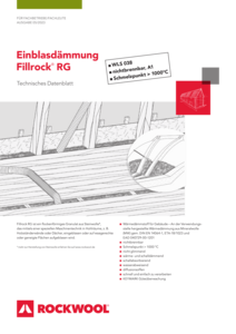 Datenblatt Fillrock RG