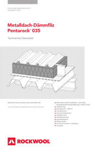 Datenblatt Pentarock 035