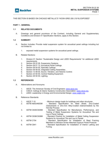 Chicago Metallic 200 Hook-Grid 15/16" Specification