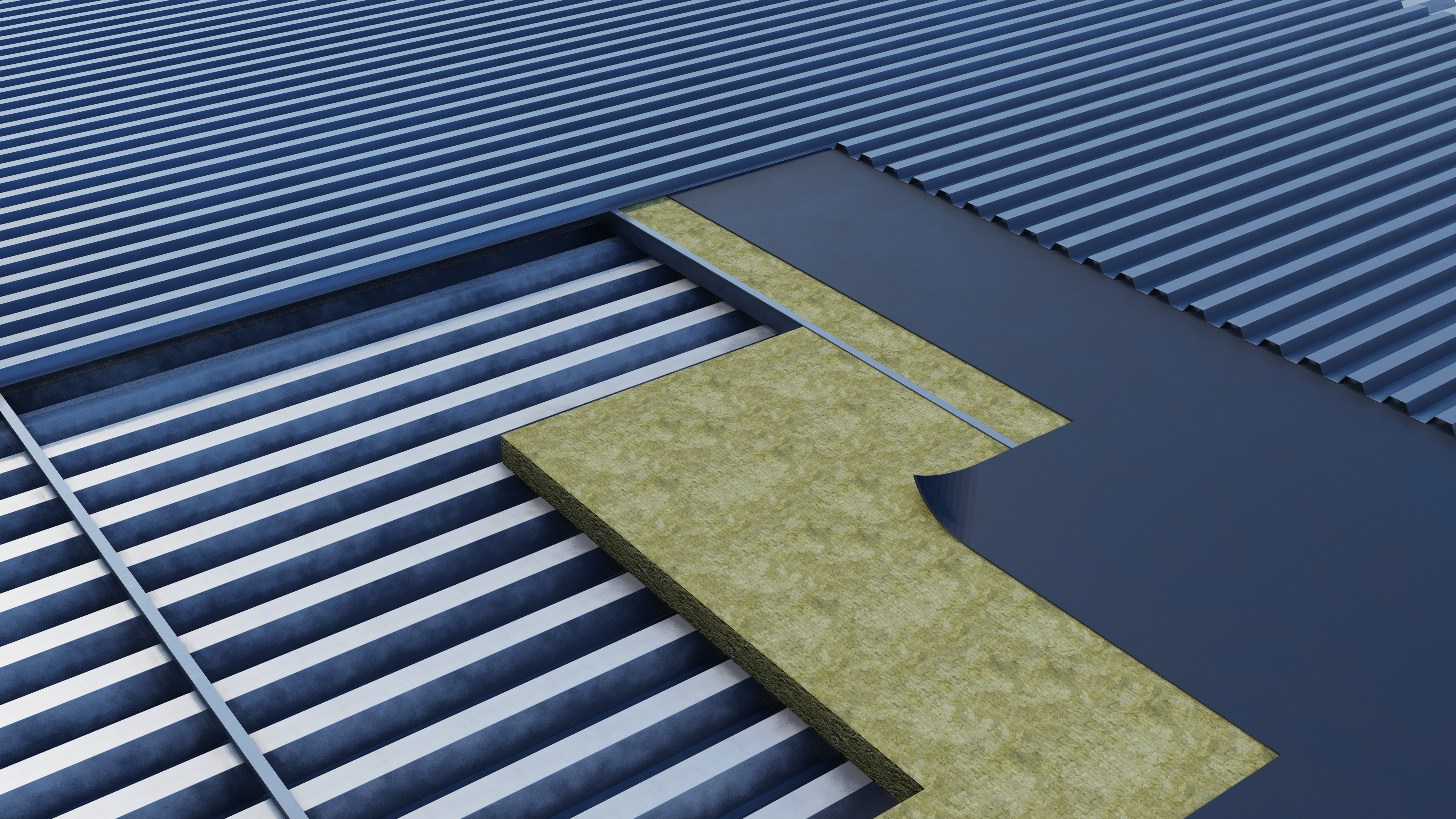 Twin Skin Roof - CLADDING ROLL