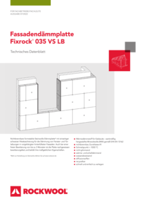 Datenblatt Fixrock 035 VS LB