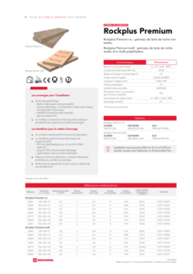 Fiche produit Rockplus Premium nu - combles aménagés