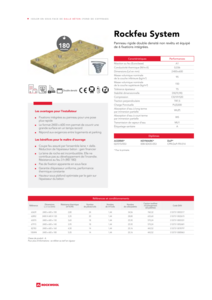 Fiche produit Rockfeu System