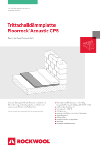Datenblatt Floorrock Acoustic CP5