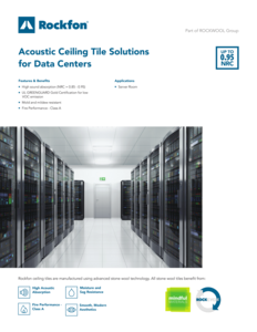 Rockfon Data Center Datasheet