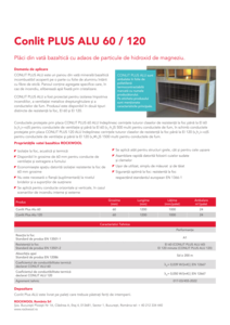 Fișă tehnică Conlit PLUS ALU