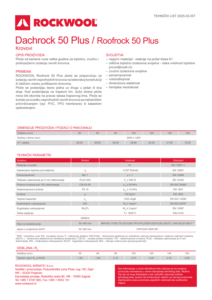 Dachrock 50 Plus SRB