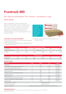 Fișă tehnică Frontrock MD