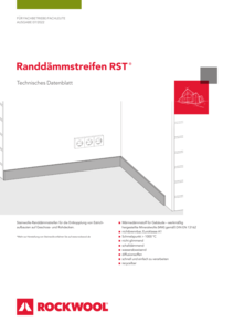 Datenblatt Randdämmstreifen RST