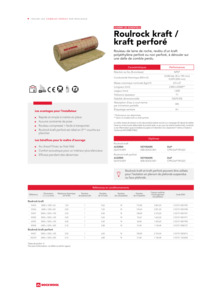 Fiche produit Roulrock kraft perforé