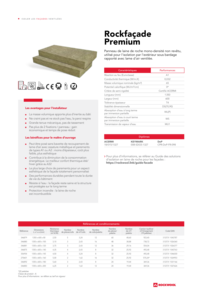 Fiche produit Rockfaçade Premium